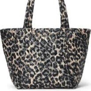 MZ WALLACE Leopard Print Small Metro Tote